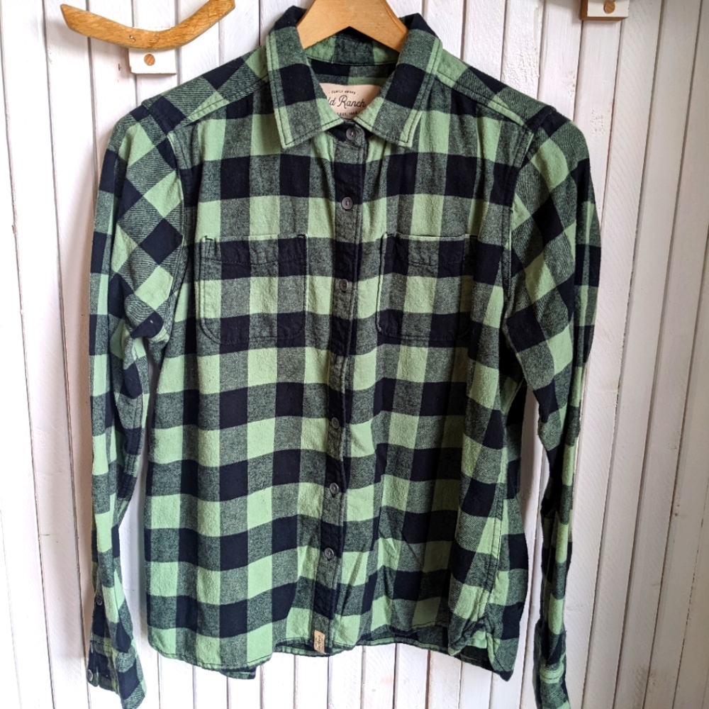 Old Ranch Flannel Shirt, Medium